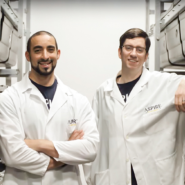 Aspire Food Group co-founders Mohammed Ashour and Gabe Mott (Photo: Aspire Food Group)