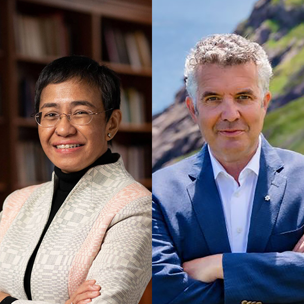 Nobel Peace Prize winner Maria Ressa and Canadian comedy legend Rick Mercer will be among the speakers at McGill’s Homecoming Celebration Weekend