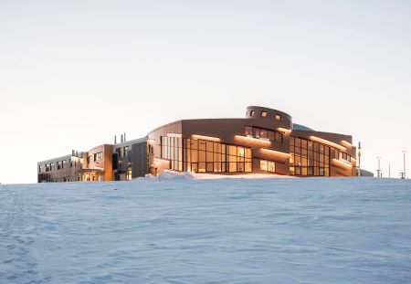 Canadian high arctic research station exterior