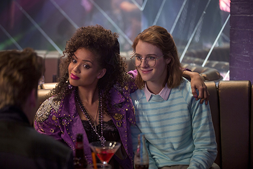 Mackenzie Davis and Gugu Mbatha-Raw in a scene from Black Mirror